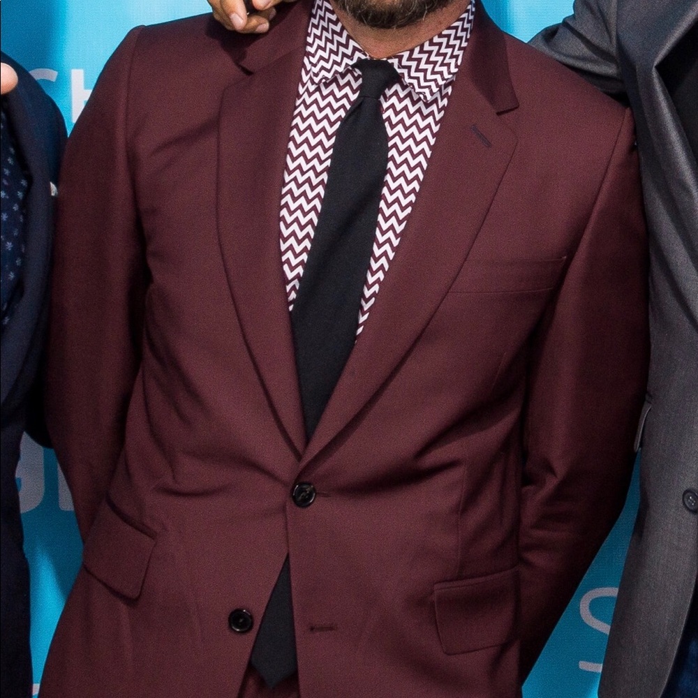 Paul Smith Soho Fit Burgundy suit